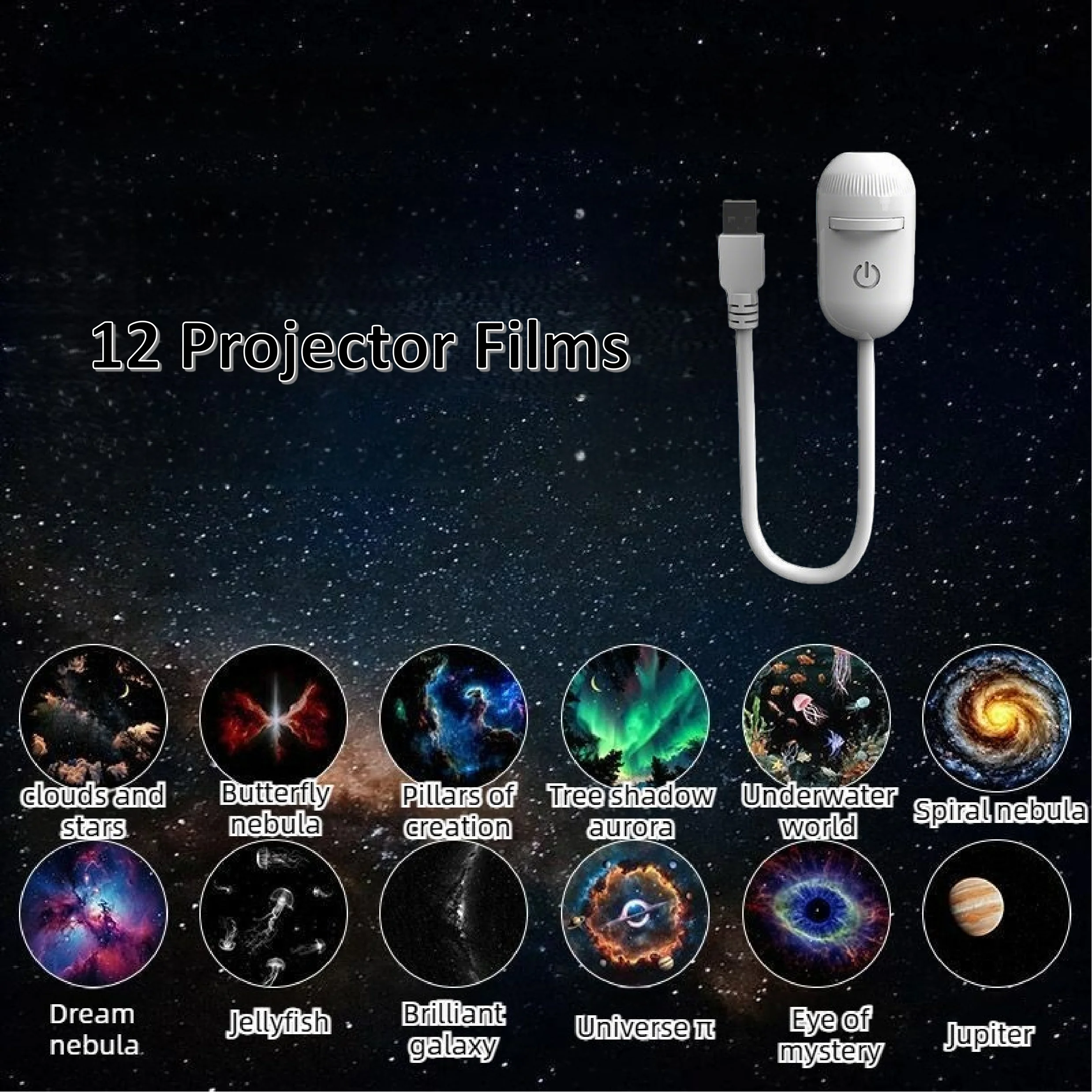 Galaxy Projektor Nachtlicht kaufen – Sternenhimmel Lampe für Schlafzimmer